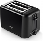 Bosch | DesignLine Toaster | TAT3P423 | Power 970 W | Number of slots 2 | Housing material Stainless steel | Black