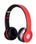 Rebeltec Stereo headphone bluetooth CRISTAL red