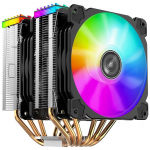 Jonsbo CR-2000 GT Dual Tower ARGB CPU Cooler, Black