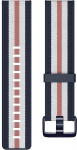 Fitbit watch strap Versa Woven L, navy/pink