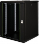 Digitus Wall Mounting Cabinet Unique Series | DN-19 16U-6/6-SW | Black | 82 x 60 x 60 cm
