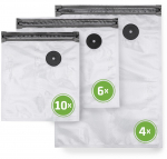 Caso | Vacu ZIP-Bags Set | 01243 | Transparent