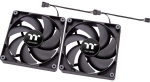 140mm Thermaltake CT140 PC Cooling Fan 500-1500rpm - 2Pack