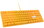 Ducky One 3 Yellow TKL RGB LED Gaming Keyboard, MX Black (US)