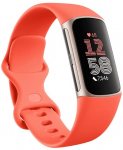 Fitbit Charge 6, coral/champagne gold