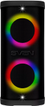 Portable speaker SVEN PS-950, black, power output 2x80W (RMS), TWS, Bluetooth, IPx4, FM, USB, microSD, LED-display, lith