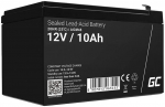 GREEN CELL Battery AGM VRLA 12V 10Ah