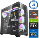 INTOP AQUA Ryzen 5 7600X 16GB DDR5 1TB SSD M.2 NVME+2TB RTX5060Ti 8GB no-OS
