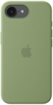 Apple iPhone 17e Silicone Case with MagSafe &ndash; Light Moss | Apple