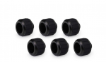 Alphacool Apex Grip HardTube Fitting 16mm G1/4 Black Set of 6