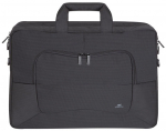 Rivacase 8455 ECO full size Laptop Bag - black, 17.3"