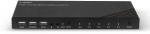 Lindy KVM Switch HDMI 18G, USB 2.0 & Audio, 4 Port