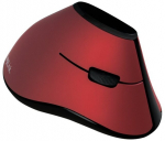 LogiLink Ergonomic Vertical Wireless Mouse 2.4 GHz, Red
