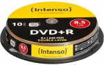 DVDR Intenso 8,5GB 10pcs CakeBox DOUBLE LAYER