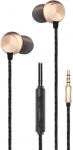 2GO In-Ear Stereo-Headset "Deluxe" - schwarzgold