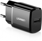 Ugreen 2.1A USB mains charger (black)