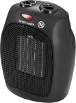 Adler AD 7702 Indoor Fan Heater, Stainless Steel, 1500 W