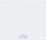 Bosch PUE612BB1J Induction Hob 4 Zones Touch Timer White