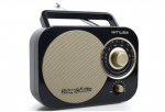 Muse | Portable radio | M-055RB | AUX in | Black/Gold