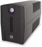 CONCEPTRONIC ZEUS USV 1000VA 600W Schuko IEC StartLAN sw
