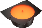 COUGAR Luminous rotating platform for FV270, Black