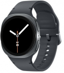 Samsung Galaxy Watch 8 3.3 cm (1.3") AMOLED 40 mm Digital 438 x 438 pixels Touchscreen Graphite Wi-Fi GPS (satellite)