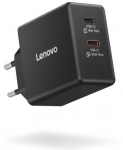 Lenovo Dual USB-C 65W GaN Charger EU
