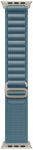 Apple 49mm Light Blue Alpine Loop - Large - Natural Titanium Finish | Apple