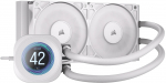 Corsair Nautilus RS 240 LCD ARGB AIO Liquid Cooler 240 mm White