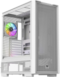 Thermaltake S380 TG ARGB PC Case White Tempered Glass