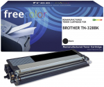 Freecolor Toner Brother TN-328BK black 6000 Seiten remanufactured