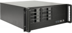 Inter-tech IPC 4U-4508 black, 4U rackmount case