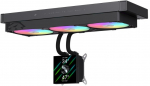 Gamemax CPU Liquid Cooler | GLACIER 360 LCD BK | Black