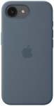 Apple iPhone 17e Silicone Case with MagSafe &ndash; Anchor Blue | Apple