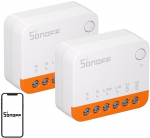 SONOFF MINIR4 (Extreme) Smart Wi-Fi Switch, 2-Pack