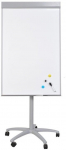 Magnetic conference board with trolley