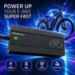 Qoltec Charger for e-bike 36V 42V 4A Bosch plug
