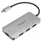 Targus USB-C 4-Port Hub Aluminum Case