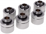 Alphacool HF 16/10 compression fitting G1/4 - chrome sixpack