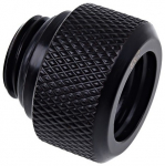Alphacool Eiszapfen 13mm HardTube compression fitting G1/4 - knurled - deep black
