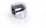 Alphacool Eiszapfen 20mm L-connector G1/4 IG to G1/4 IG - chrome
