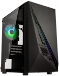 Kolink Inspire K2 Plus ARGB Micro-ATX Case, Tempered Glass - Black