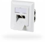 EFB Netzwerkdose CAT6a Unterputz 2-fach RJ45,