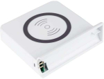 GoodConnections Qi Wireless Charging Pad 15W f&uuml;r Schnellladestation PCA-D006W (linke Seite)