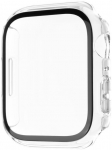 Fixed Pure protective case with tempered glass for Apple Watch 10 42mm, clear