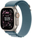 Apple Watch Ultra 3 Titanium Cellular 49mm Natur (Alpine Loop hellblau) Large