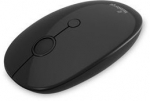 MediaRange optische 4-Tasten Funk-Maus , Sym., sw