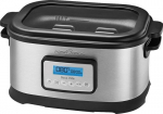 Clatronic ProfiCook PC-SV 1112 8 L 520 W black stainless steel cooker