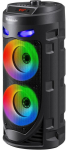 Głośnik Defender CRASHBOOM Bluetooth 16W MP3/FM/SD/USB/AUX/TWS/LED/MIC/LCD KARAOKE czarny + mikrofon + pilot