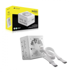 CORSAIR RM1000e ATX 3.1 Cybenetics Platinum Low-Noise ATX Power Supply with ThermalProtect 12V-2x6 Cable - White (EU)